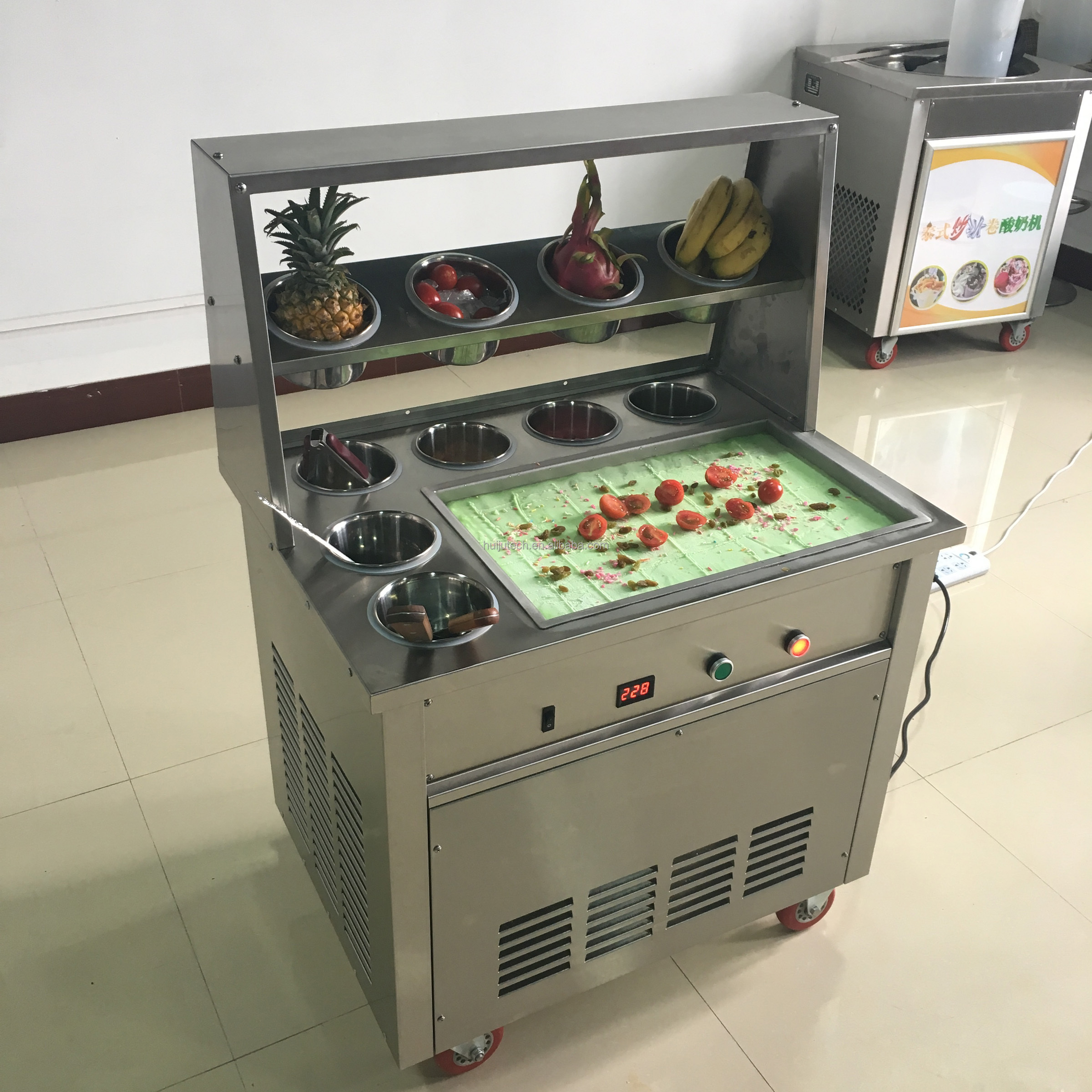 Factory price Fried yogurt machine/ ice cream machine/Fried ice machine HJ-A61