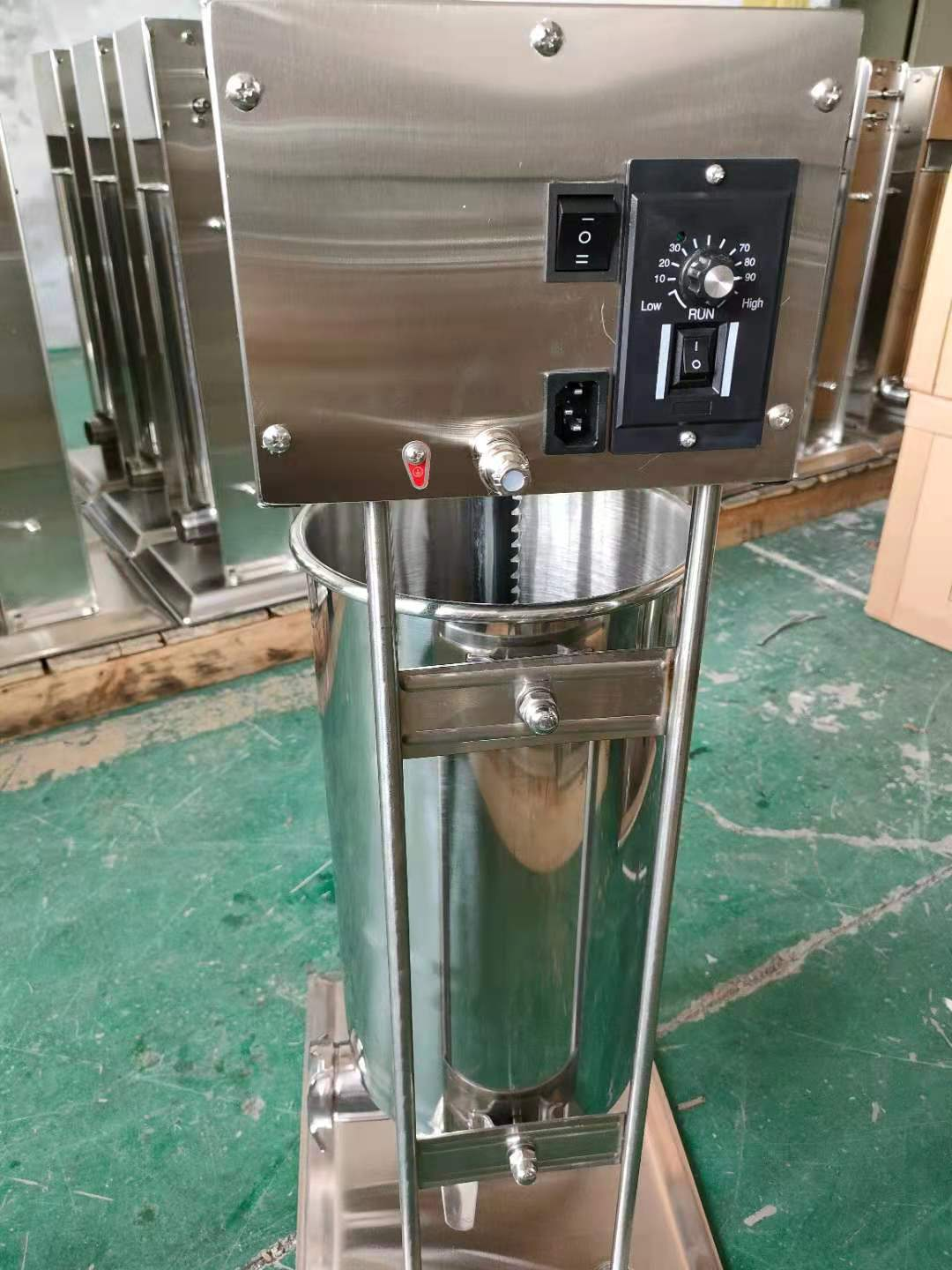 electric automatic sausage filler 15L meat stuffer