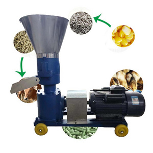 80-100 kg/hour pellet machine animal feed Pig rabbit Feed Pellet Mill Machine Cow sheep Feed HJ-KL125