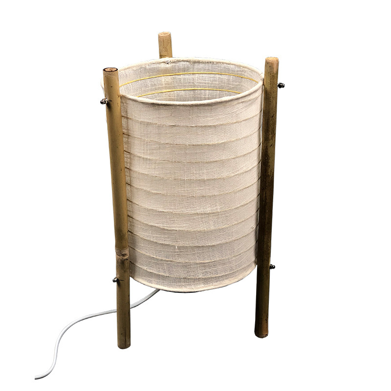 Bamboo handmade New Product Ideas HOT Selling  Paper Lantern  Modern Hotel Led  Table Lamp lantern