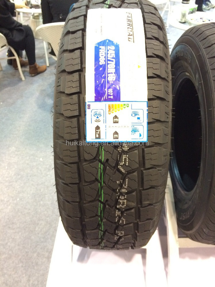 Farroad car tire factory in china radial passenger car tyre LT245/75R16 LT265/75R16 235/70R16 265/70R17