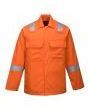 Factory Hi Vis Full Cotton Navy Blue Work Wear Jacket men