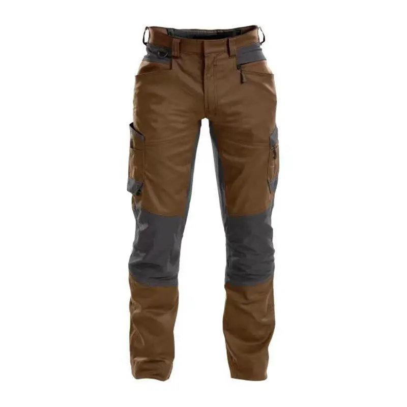 Wholesale Customized Cargo Pants Multi-pockets workwear pants Mens Safety  Double Knee Work Pants For Men