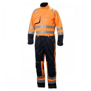 PPE Workwear Manufacturer Hi Vis Safety Fire Proof Safety Clothing 100% Cotton Flame Retardant Anti Static Coveralls