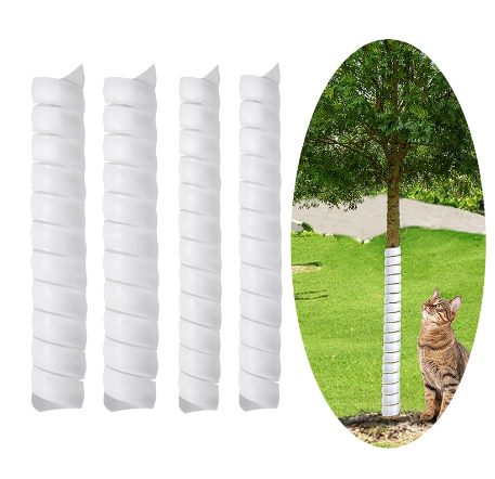 tree bark protector guard for Spiral bark protector