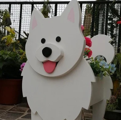 Creative Flower pot Cartoon Cute Dog Flower Pot For Animal Garden Home Decoration Plant Pot