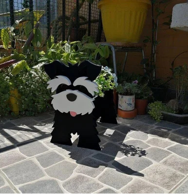 Creative Flower pot Cartoon Cute Dog Flower Pot For Animal Garden Home Decoration Plant Pot