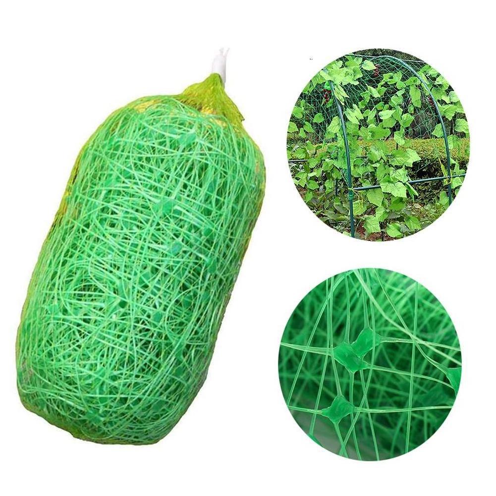 5*100ft Small packaging HDPE white garden net indoor/outdoor plant climbing net for hemp