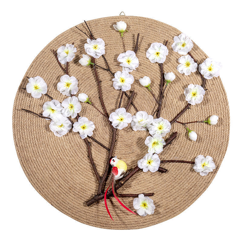 Bohemian Natural Wall Round Woven Wall Decorations for Nice Living Room Accessories