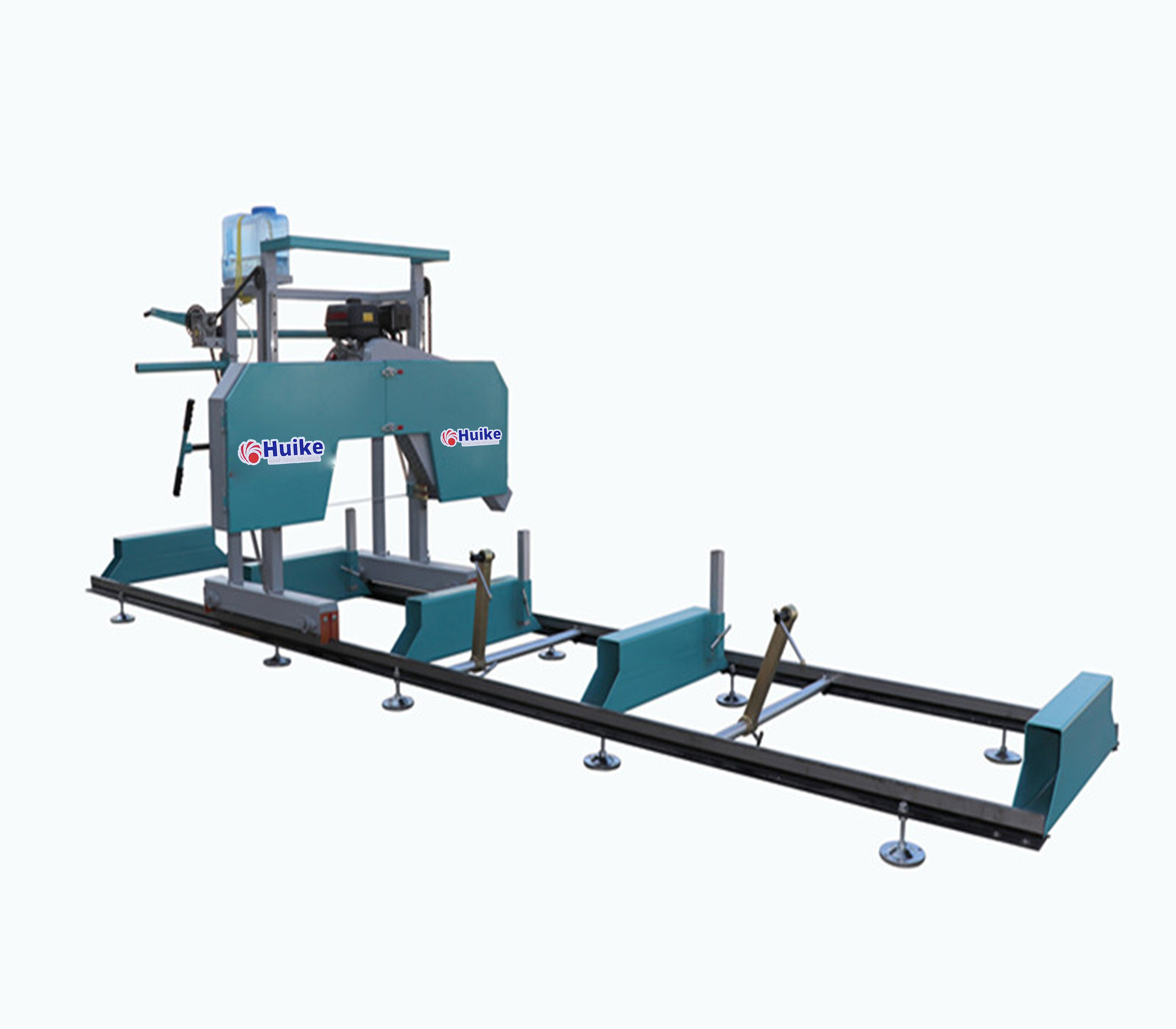 Huike Sawmill Machine Portable Horizontal Band Sawmill Saw Mill / portable swing blade sawmill