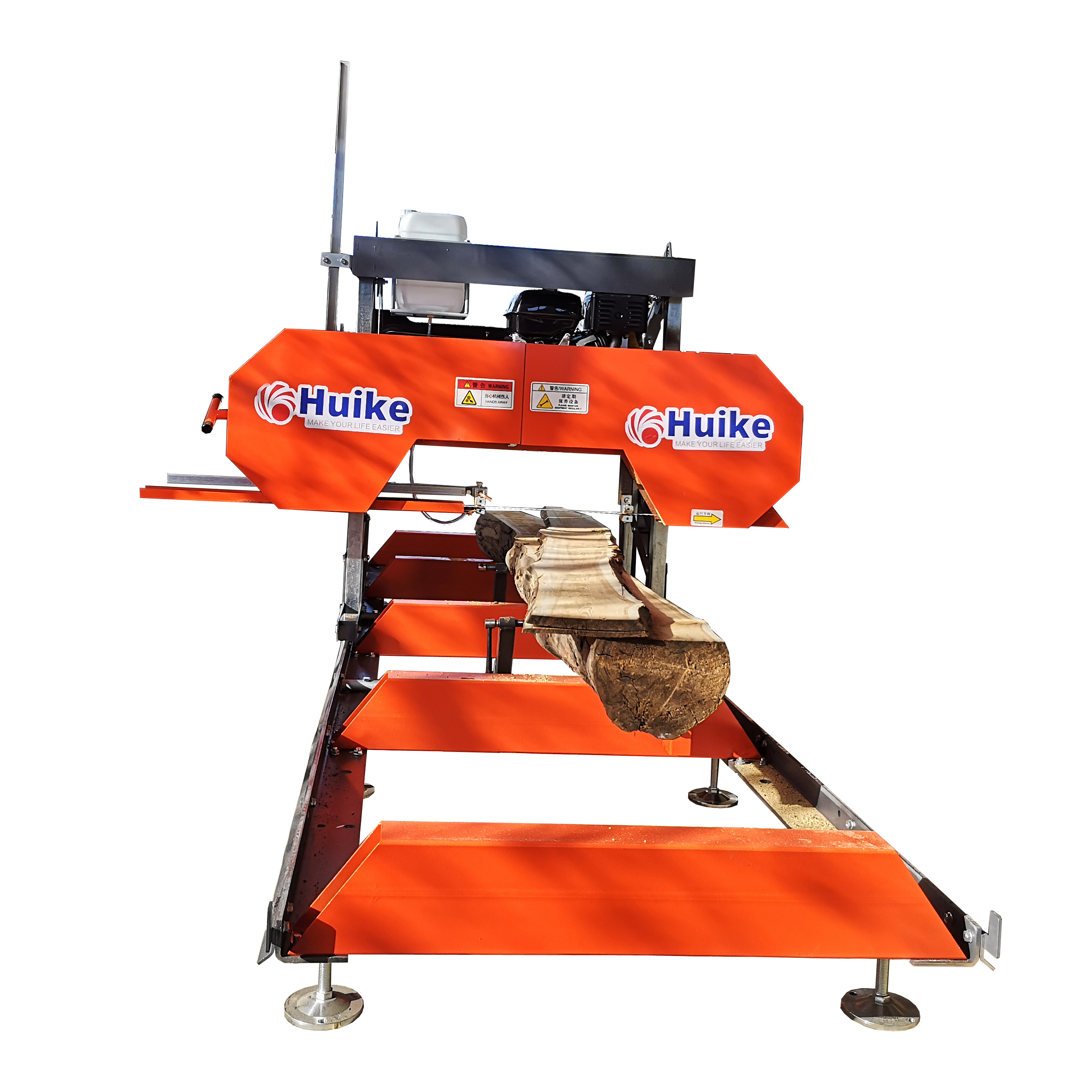 2021 Hot Sale Mini Horizontal Swing Blade Band Saw Mill Portable Wood Circular Bandsaw Sawmill