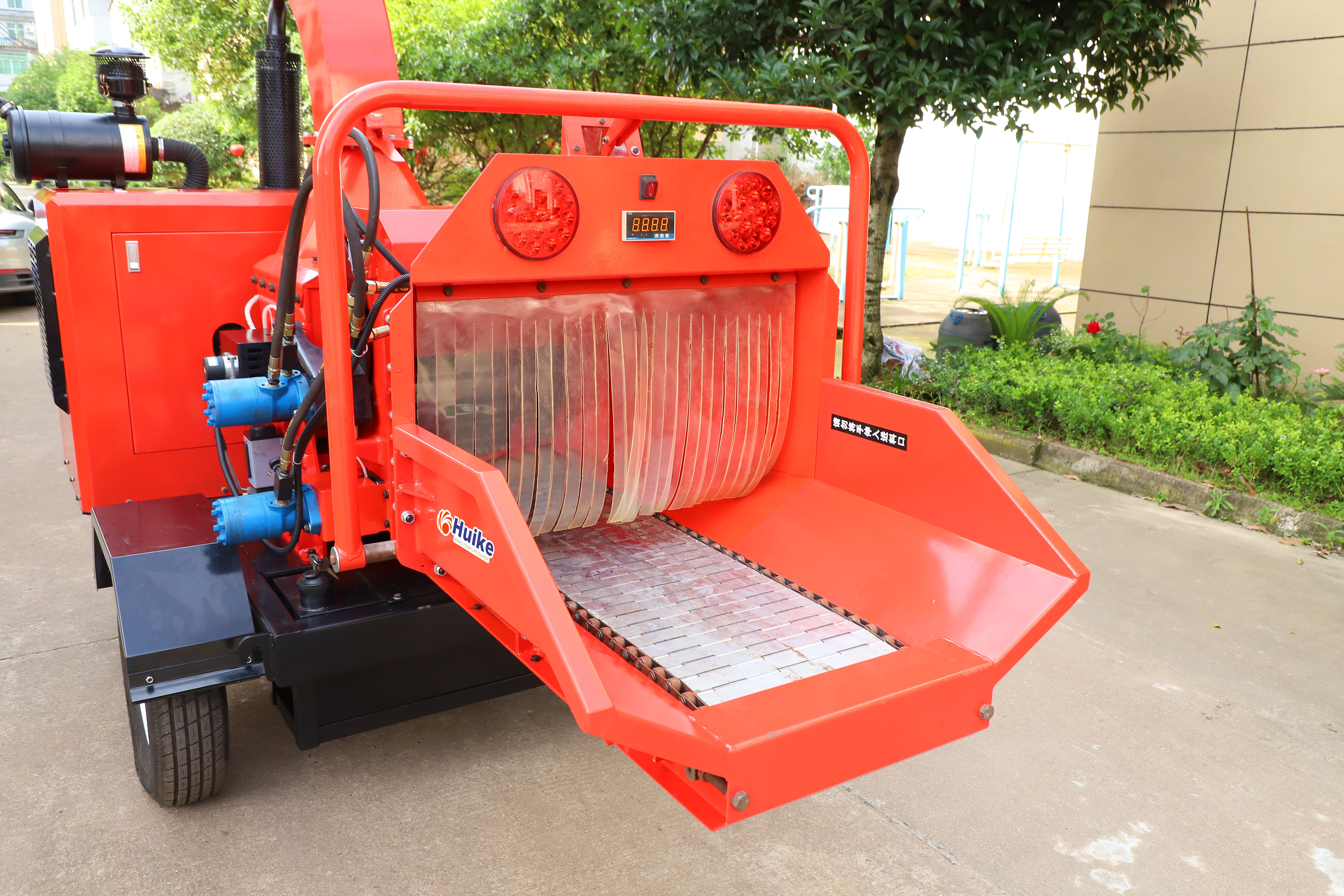 Factory Direct Drum 8 Inch Mulch Machine Sawdust Making Machine Wood Chipper Shredder For Sale