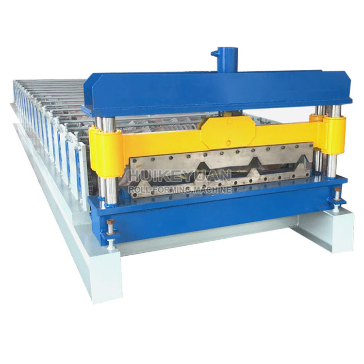 China high tensile thin barrel metal roofing cold roll forming machine manufacture