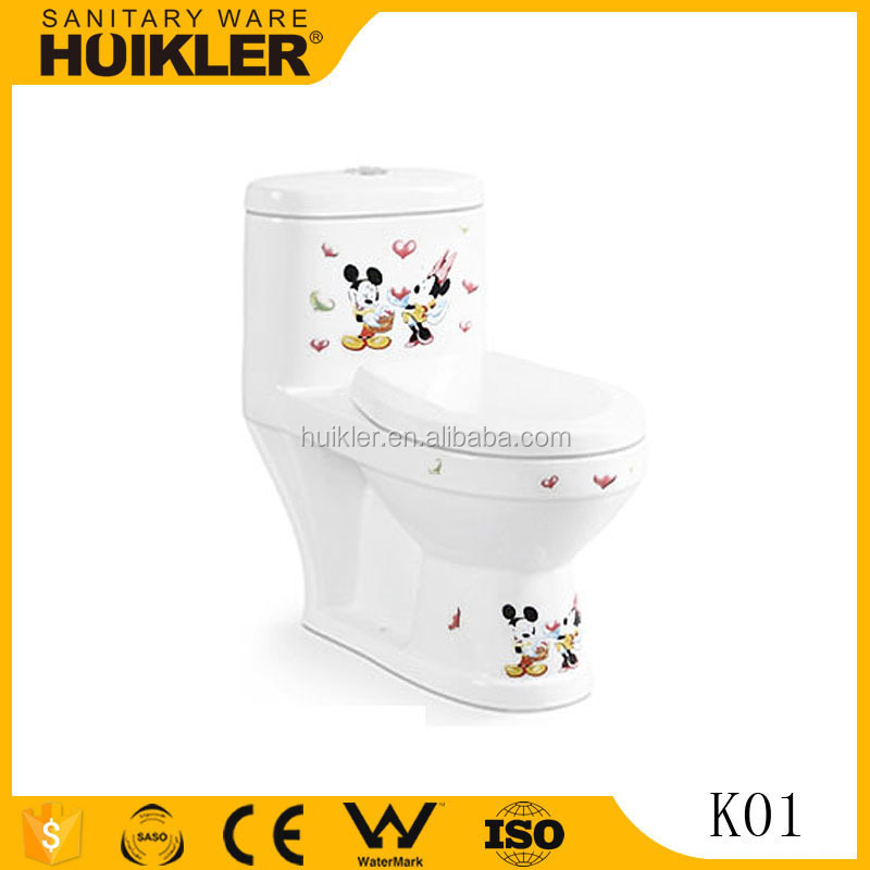 Unique Modern Design Sanitary Ware Toilet For Children, Children Ceramic Tiny Toilet