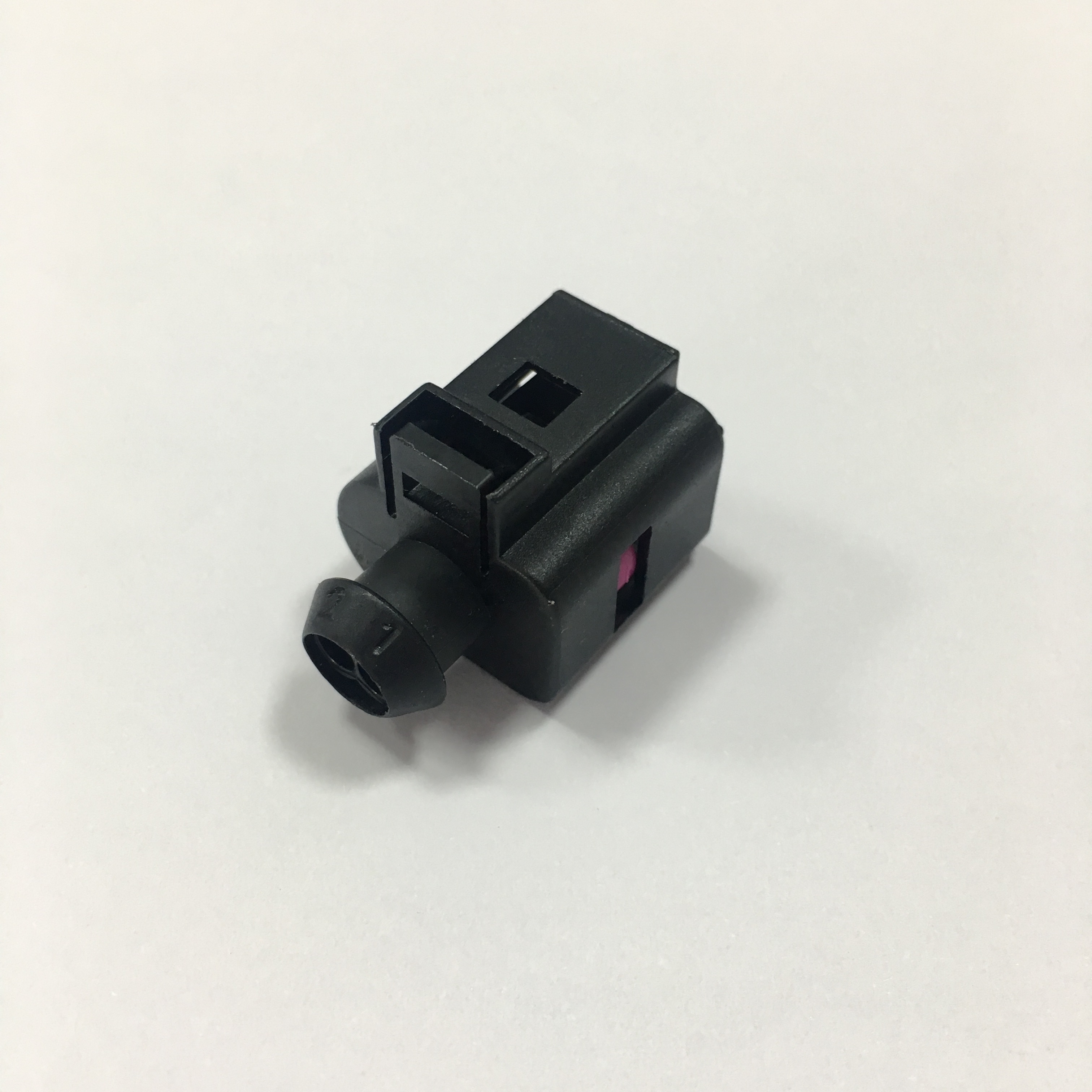 TE 969850-1, VW 1J0973702, 2POS connector, black