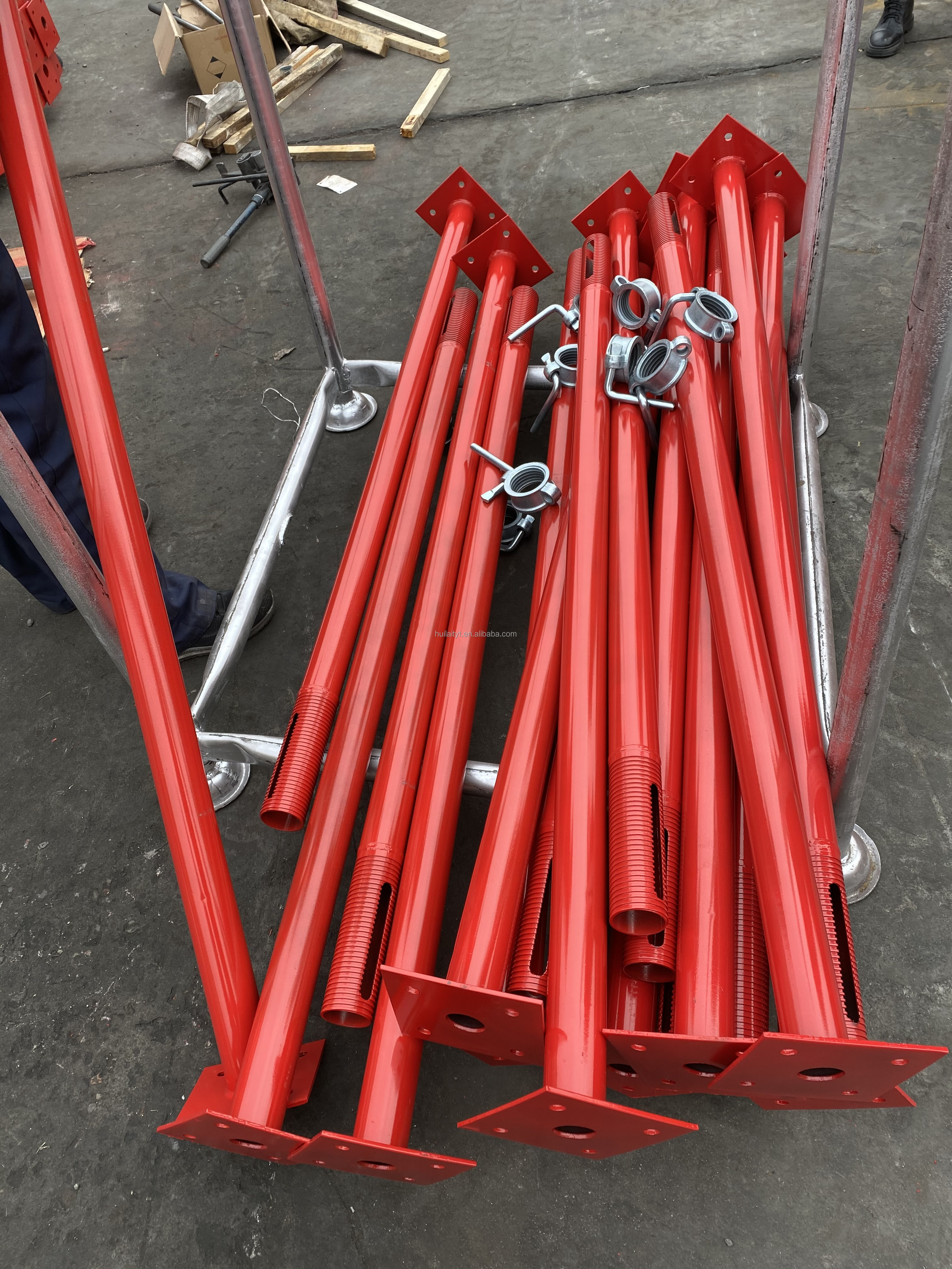 HG Andamios Construction Telescopic Jack Adjustable Steel Prop Metal Shoring Prop Scaffold Sreel  Prop