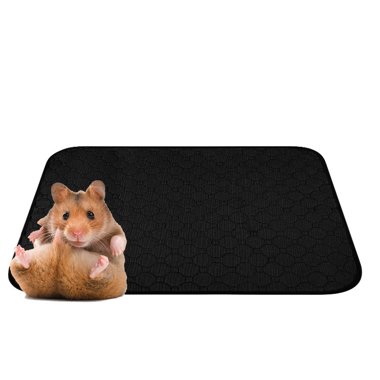 Hamster Pee Pads for Dogs Reusable Potty Training Pads Waterproof Puppy Mat Liners for Guinea Pig Rabbits