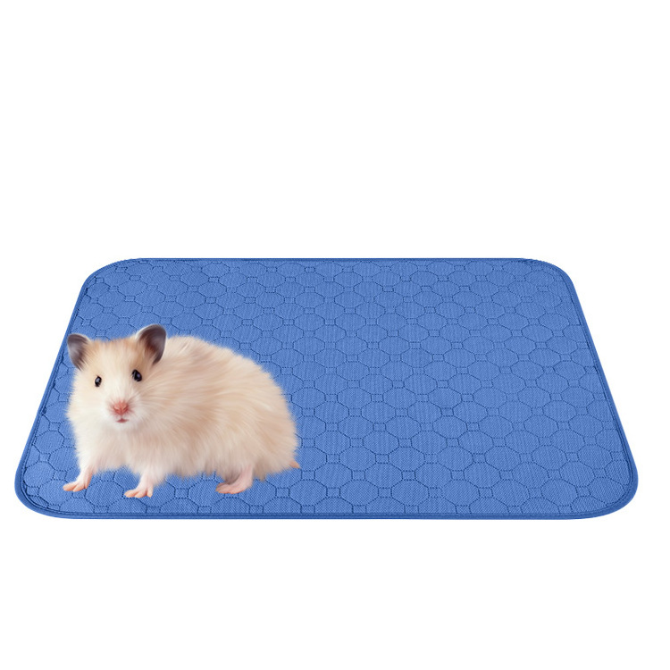 Guinea Pigs Cage Fabric Washable Liner Custom Size Water Absorbent Luxury Soft Pet Mat Bed Pee Pad Guinea Pig Fleece Cage Liners