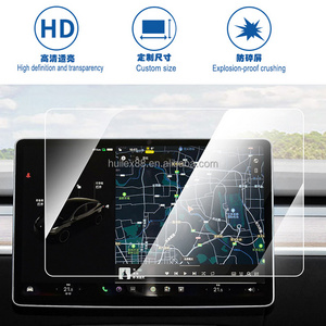 Car Dashboard Touch Screen Tempered Glass Protective Film Car Navigation Protector for Tesla model S 3 X Y GPS Film