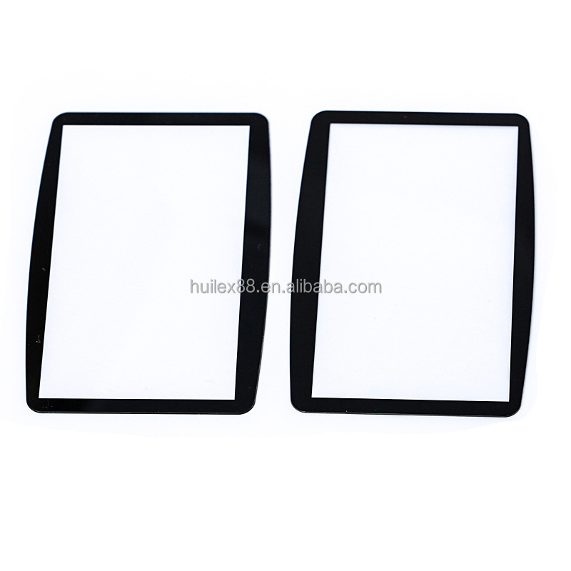 Factory Customized 0.4mm-3mm Transparent Flat LCD TV Touch Screen Front Cover Tempered Glass Panel