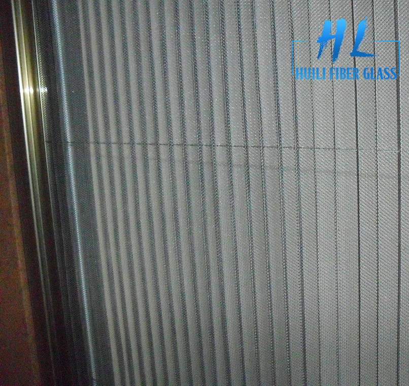 Folding insect screen door/ Pleated screen door/pleated fly screen