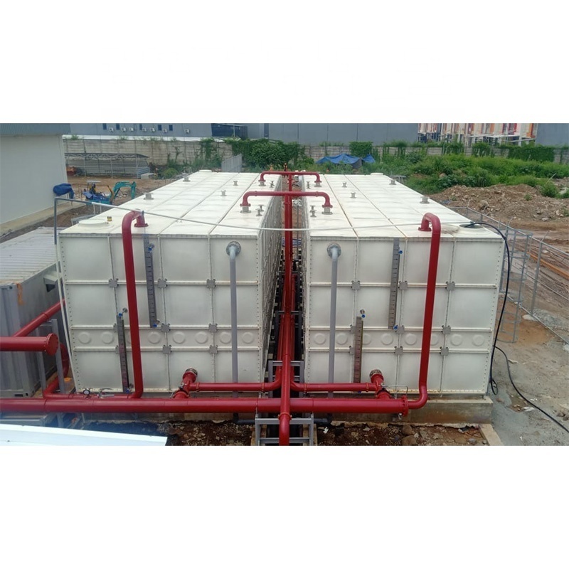 Huili anti-corrosion fiberglass tank for waste water frp septic tank