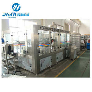 Automatic bottle cola production line making soda sparking water bottling beverage  carbonated water machine