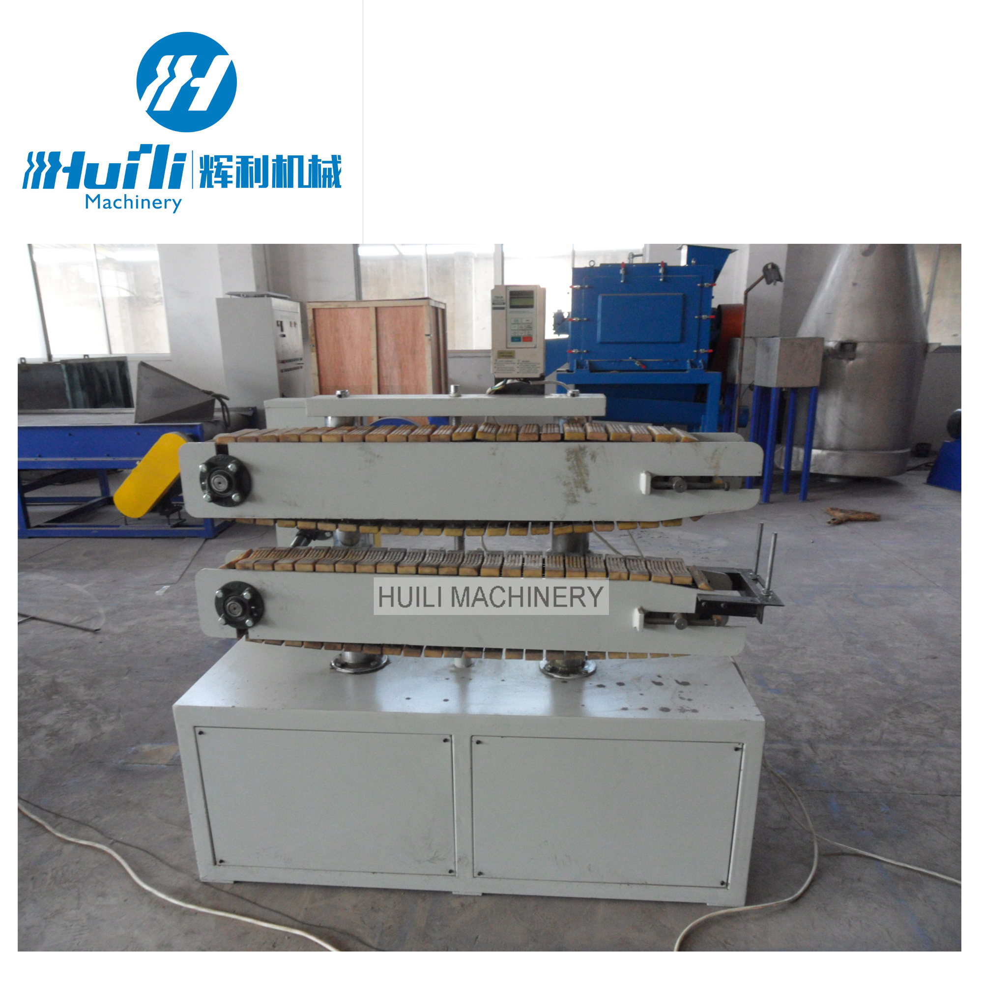 PE/PP/PVC Electrical Cable Passing the Hose Production Line / Corrugated Pipe Making Machine