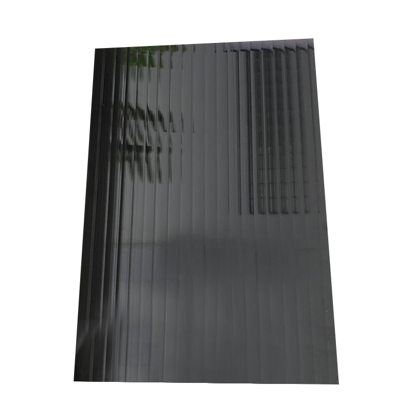 10 year warranty  8mm 10mm UV hollow roof panel greenhouse diffusion PC tinted polycarbonate sheet