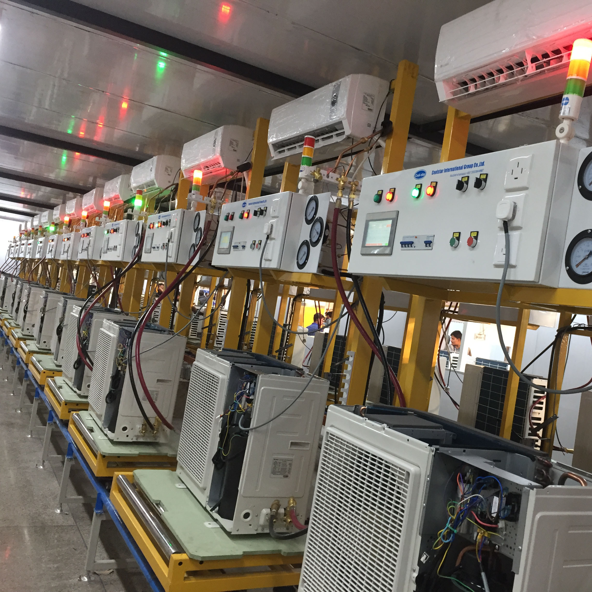 Customized Automatic manufacturing equipment Air Conditioner Production Line Assembly Line Made In  China