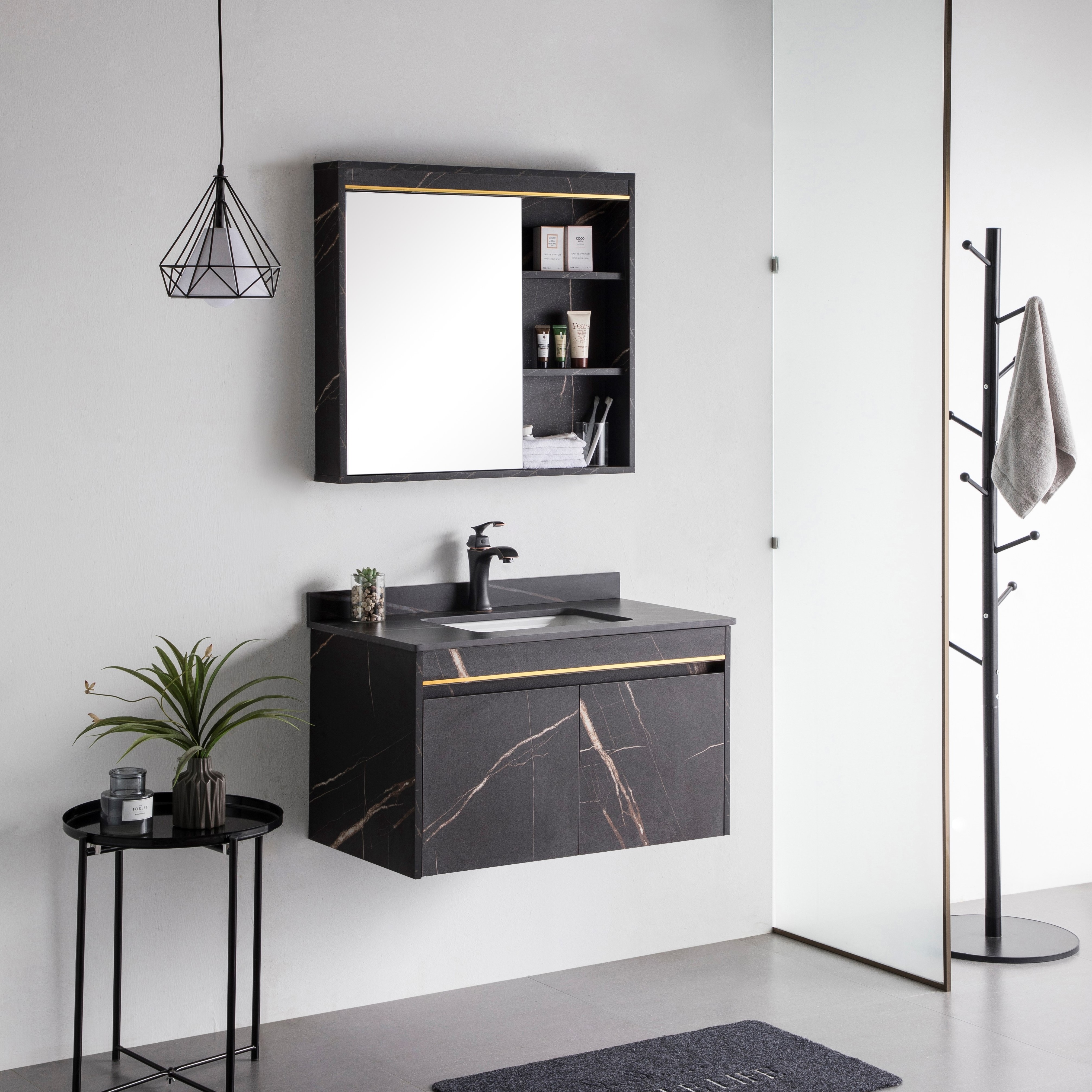 Lights bathroom cabinets with lighting sink products bath room Cabinet  wall cabinet