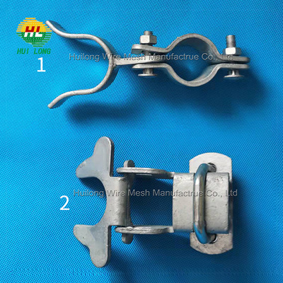 Galvanized Chain Link Fence Gate Fork Latch with Padlock Hole for Fence Kennel Or Other Kinds Gate Latch