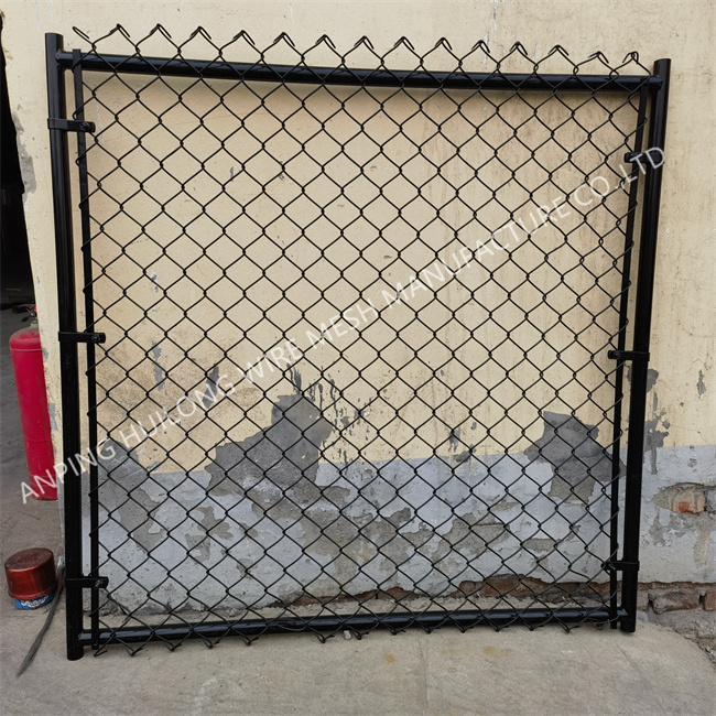 Residential PVC coated Chain Link Fence Galvanized Safety Fence Security fence