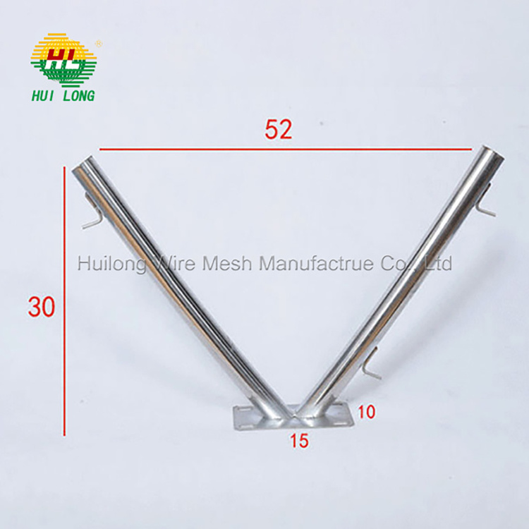 Wholesale Factory Galvanized Chain Link Fence barbed wire extension arms