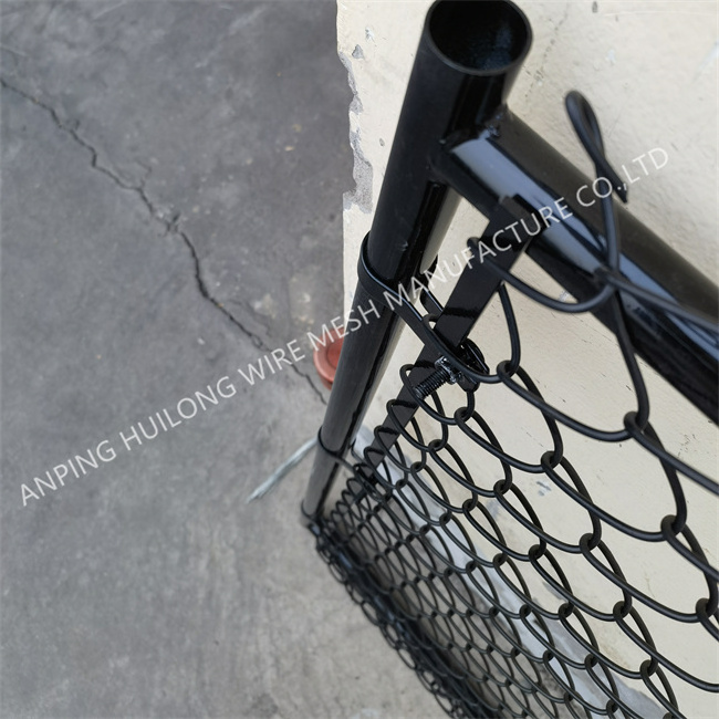 Residential PVC coated Chain Link Fence Galvanized Safety Fence Security fence