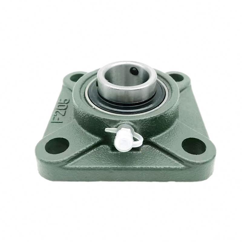 BEST TR Pillow Block UCF 211 Ball Bearing Units Shaft 55mm Ball Bearing UC211 4-Bolt Flange Units F211 Heavy Duty Block