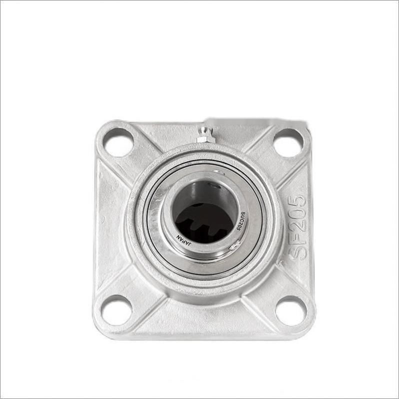 BEST TR Pillow Block UCF 211 Ball Bearing Units Shaft 55mm Ball Bearing UC211 4-Bolt Flange Units F211 Heavy Duty Block