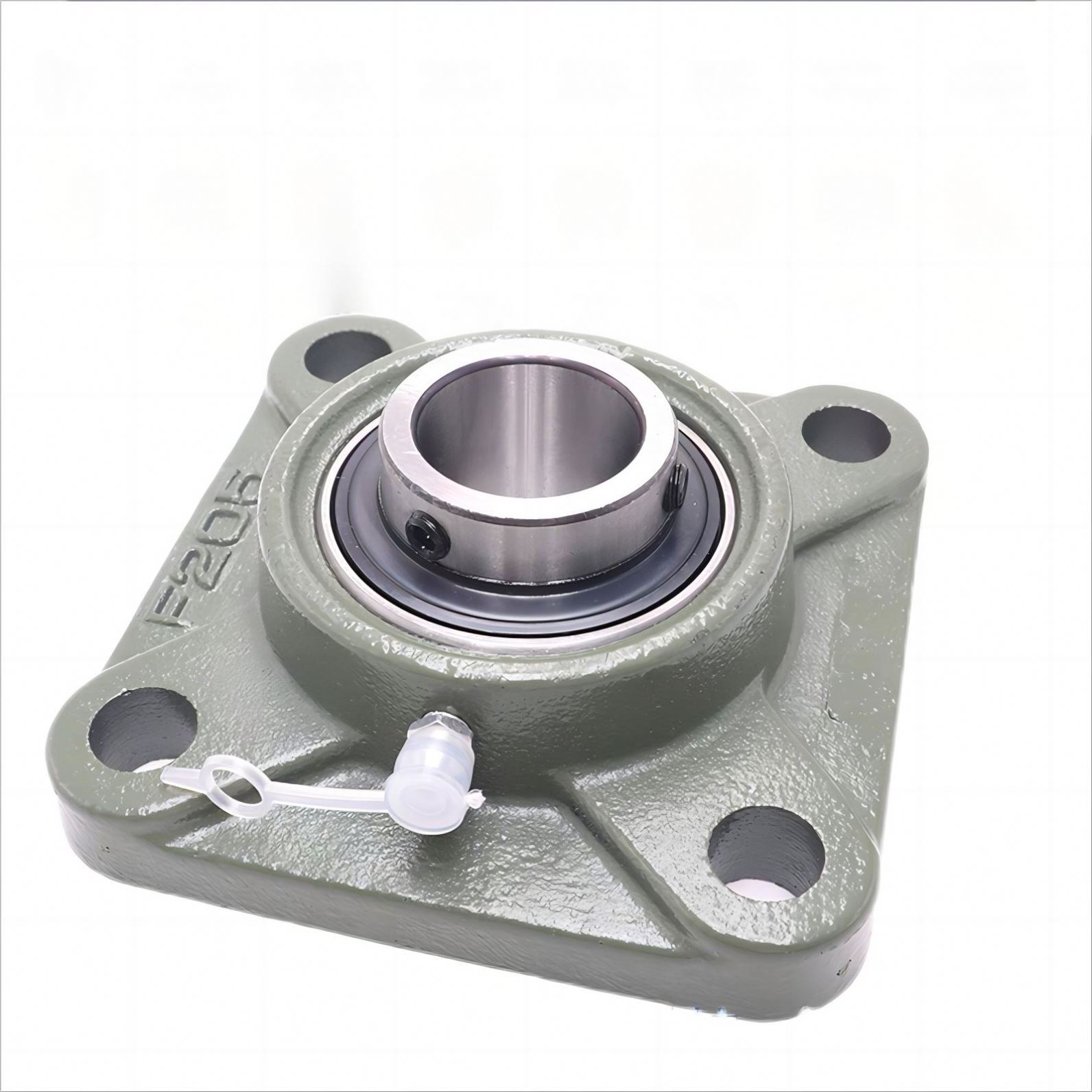 BEST TR Pillow Block UCF 211 Ball Bearing Units Shaft 55mm Ball Bearing UC211 4-Bolt Flange Units F211 Heavy Duty Block