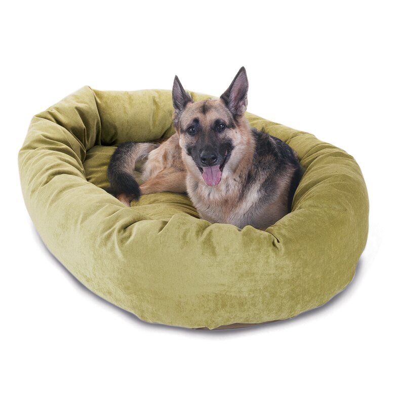 manufacture indestructible plush dog sofa bed dog nest large rectangle pet boucle beds