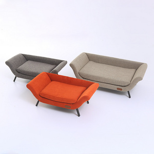 Wholesale Multi-colors Large Luxury Sofa Pet Dog Bed Dog and Cat Bed Sofa Couch