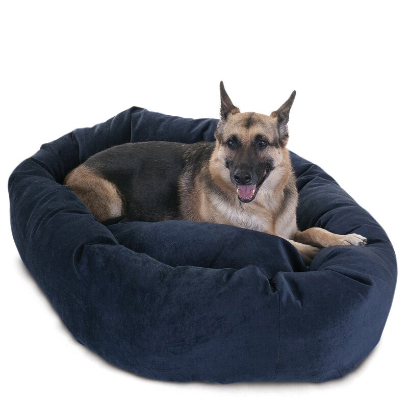 manufacture indestructible plush dog sofa bed dog nest large rectangle pet boucle beds