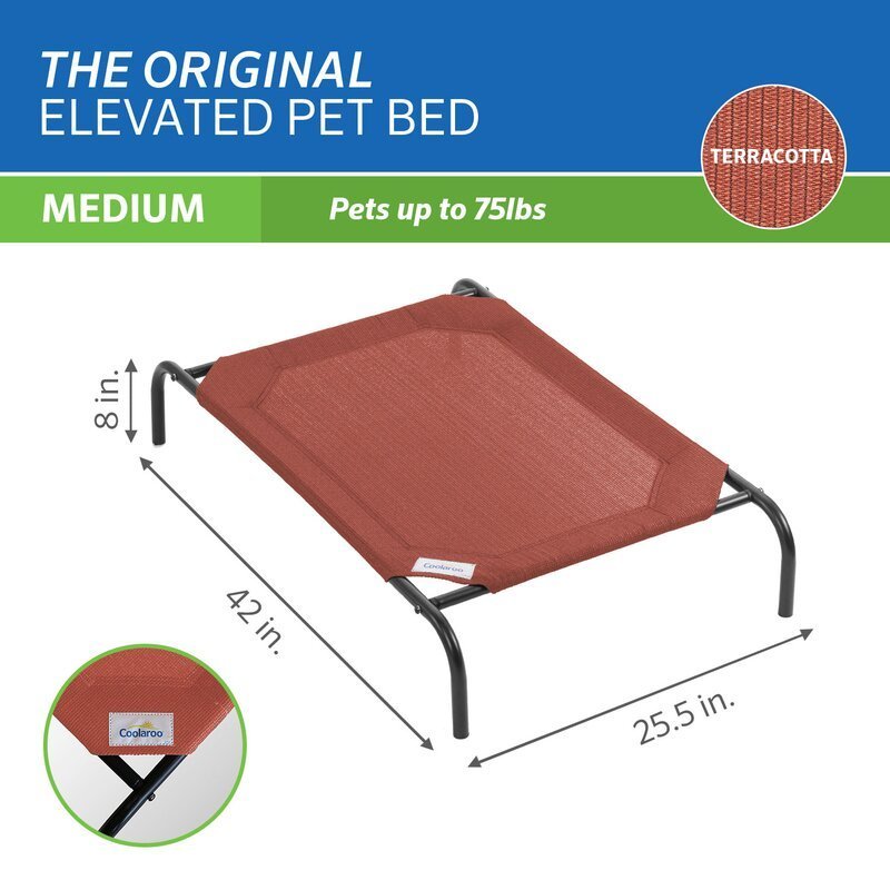 2023 outdoor unique dog bed pet camping raised extra large elevated dog bed