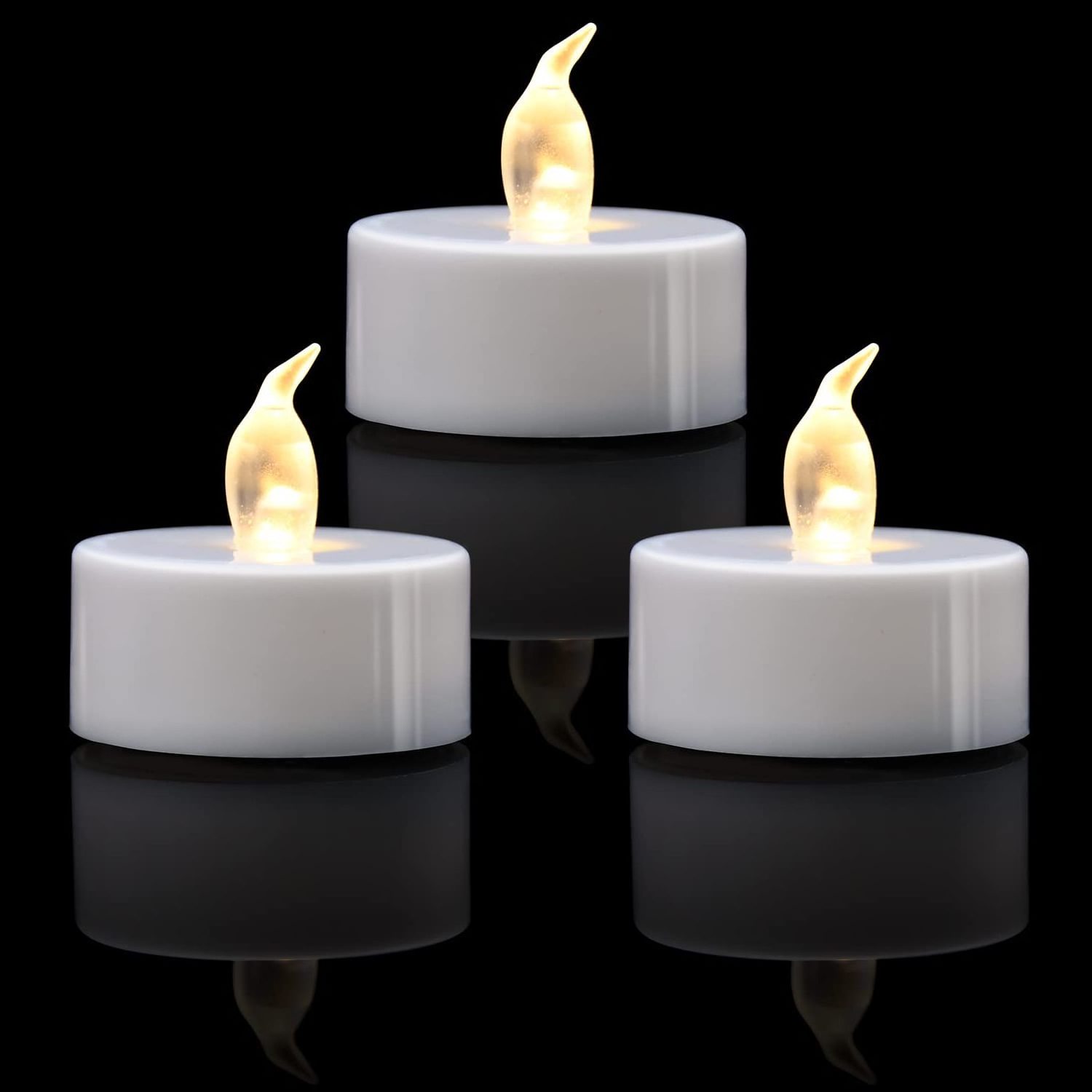 Home Decoration LED Tea Light Remote Control Battery Operated Electric Flameless Candle LED Lights