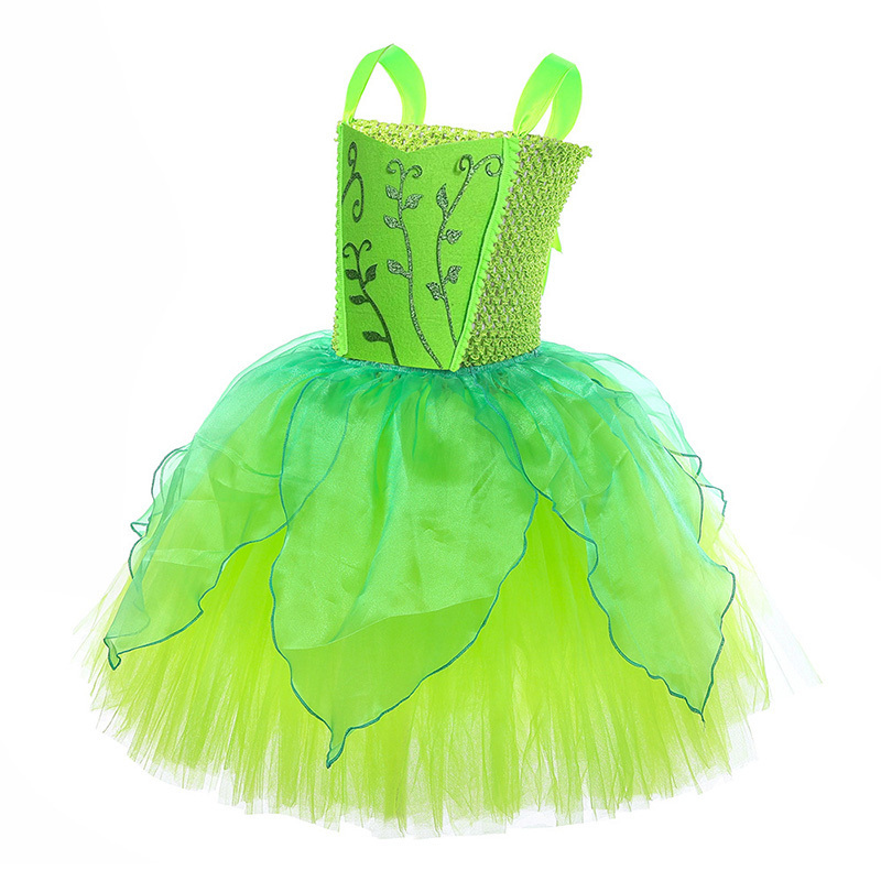 Child Birthday Ball Gown Halloween Fairy Dress Princess Butterfly Fairy Cosplay Costume