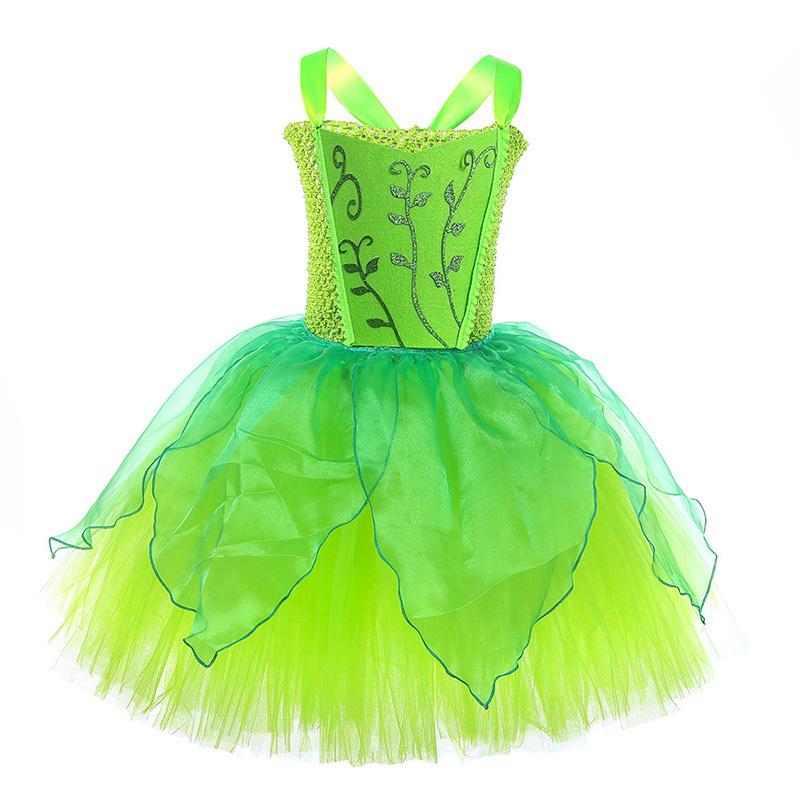 Child Birthday Ball Gown Halloween Fairy Dress Princess Butterfly Fairy Cosplay Costume