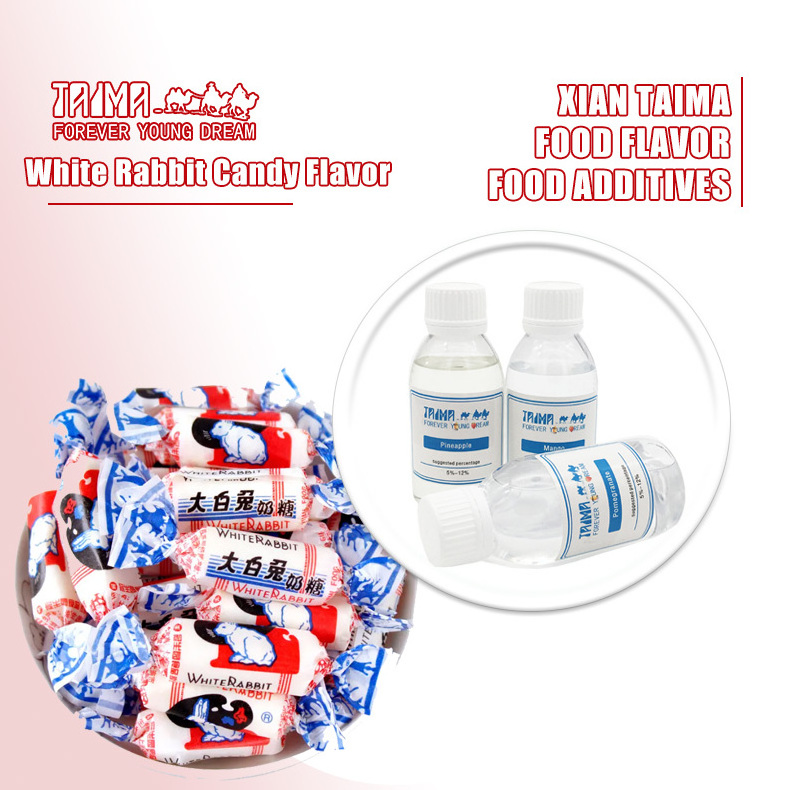 Food Grade High Concentrate White Rabbit Candy Flavor For Candy