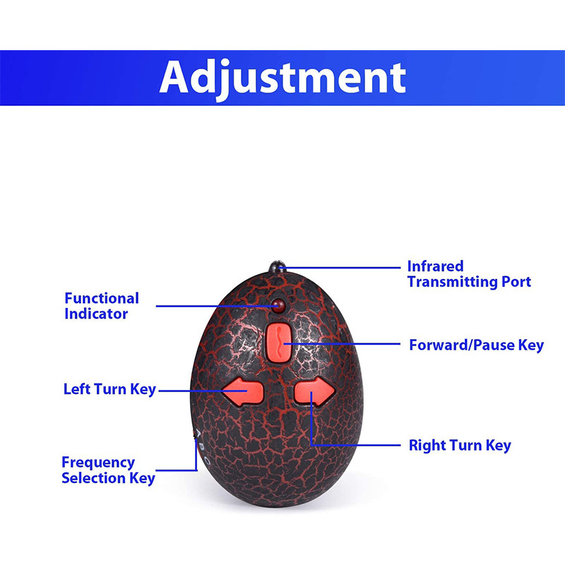 RC snake toy  infrared electronic toy snakes remote control egg-shaped realistic animal toys for kids HN896424