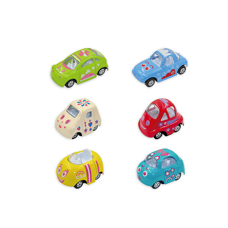 1:64 scale mini cartoon diecast car toys for promotion HN801988