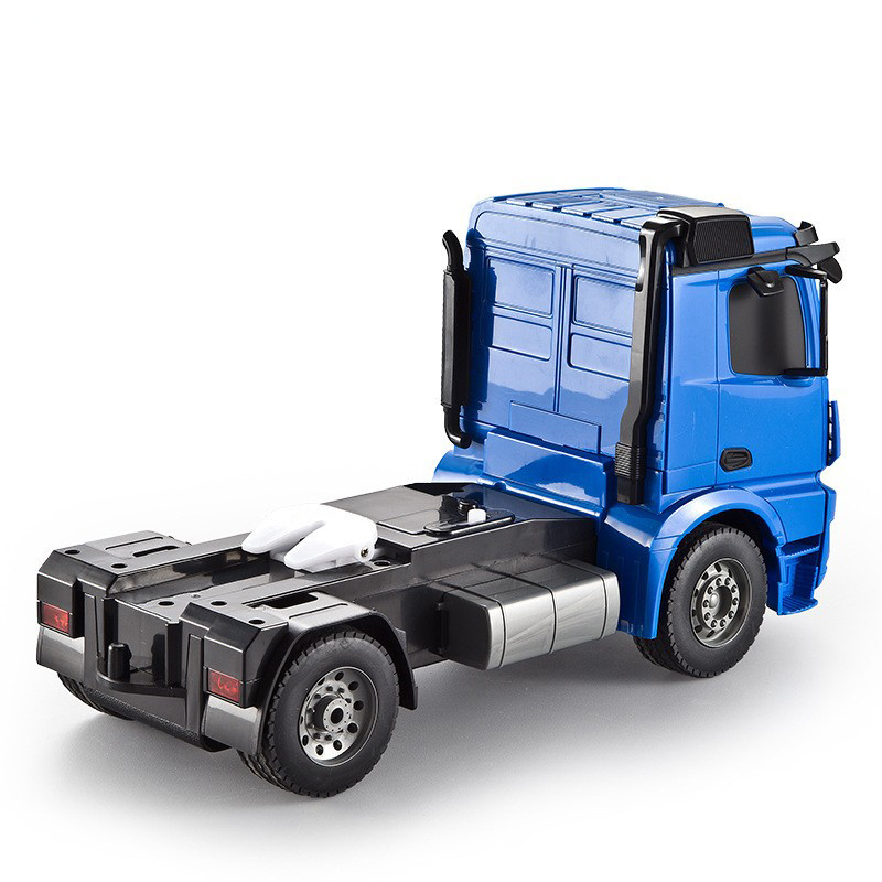 1:20 realistic 2.4G plastic wireless rc container truck with light and sound HN816345