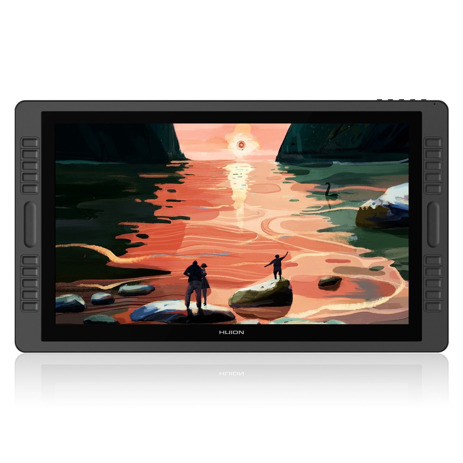 21.5inch 20 hot Keys 8192 levels huion Kamvas Pro 22  digital graphic drawing monitor interactive touch screen pen display